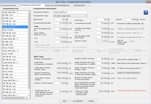 Basic Data Compartment Info